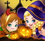 Elsa And Anna Halloween Story